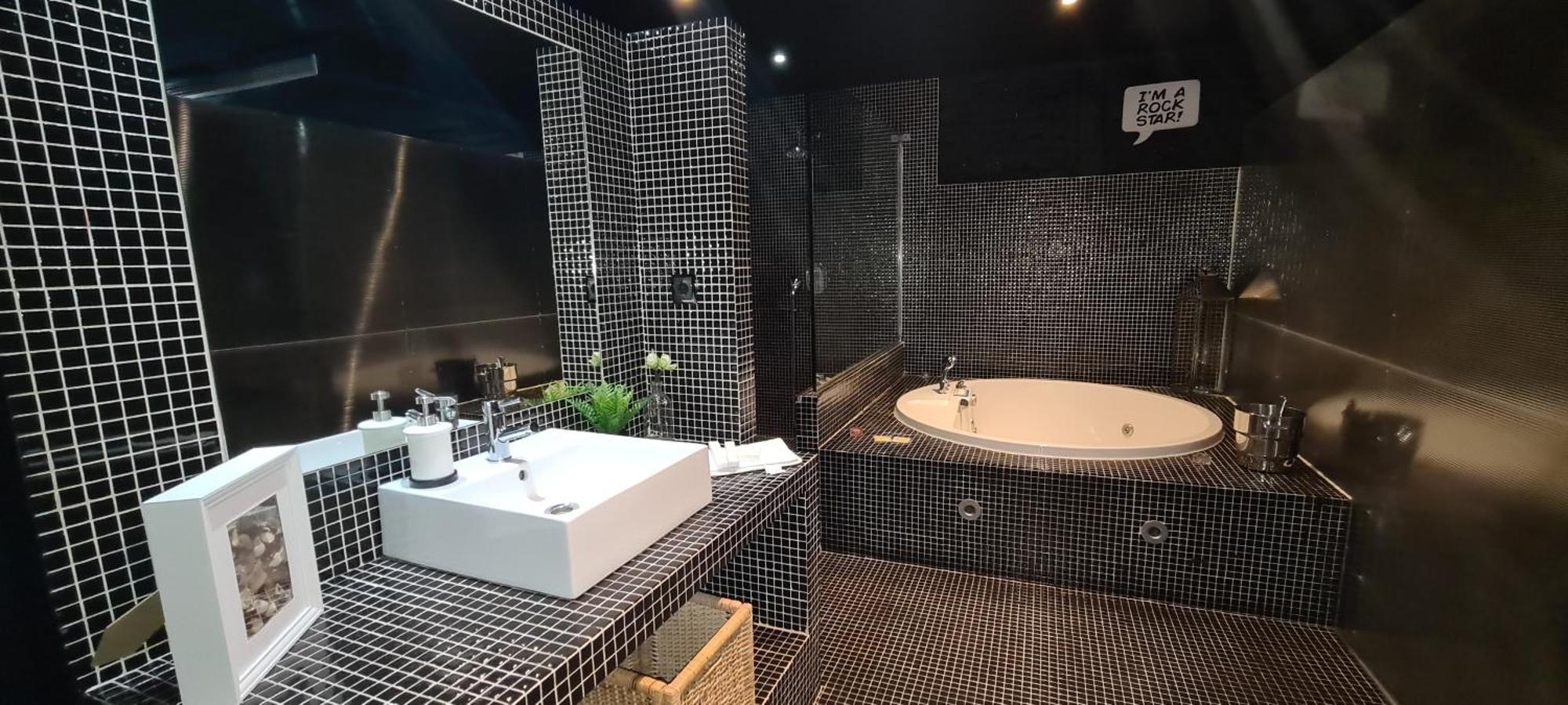 Apartamentos Con Jacuzzi Madrid Bagian luar foto